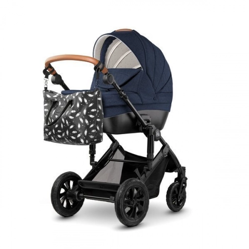 Kinderkraft Prime Deep Navy Bērnu rati 2in1