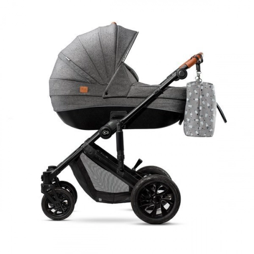Kinderkraft Prime Grey Детская коляска 2 в 1