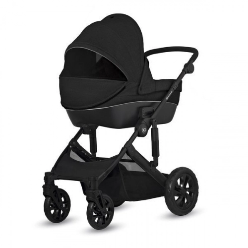 Kinderkraft Prime Lite Black Bērnu rati 2in1