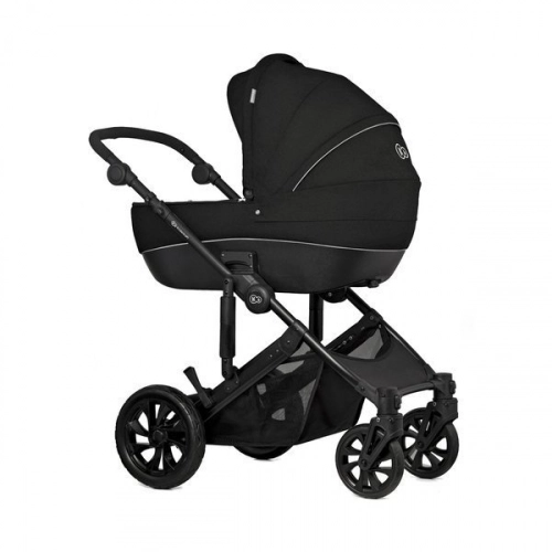 Kinderkraft Prime Lite Black Bērnu rati 2in1