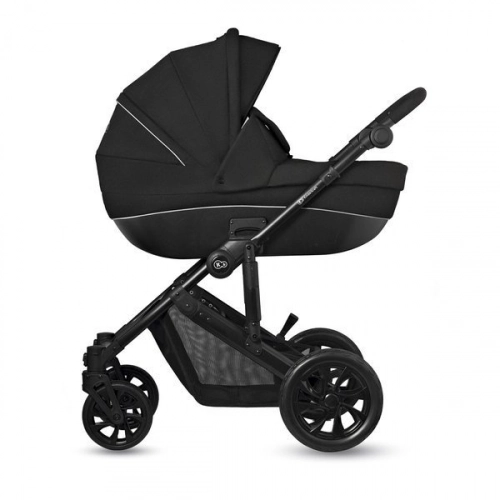 Kinderkraft Prime Lite Black Bērnu rati 2in1