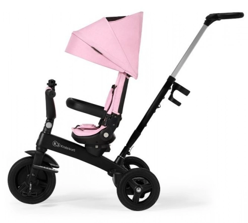 Kinderkraft Twipper Pink 5in1 Bērnu trīsritenis