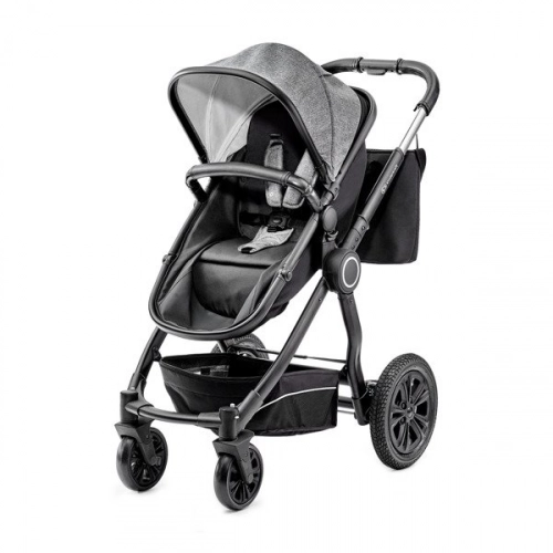 Kinderkraft Veo Black Bērnu rati Transformeri 2in1