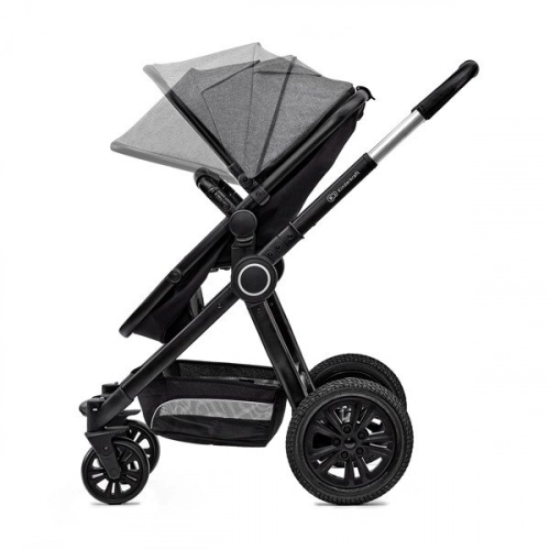Kinderkraft Veo Black Bērnu rati Transformeri 2in1