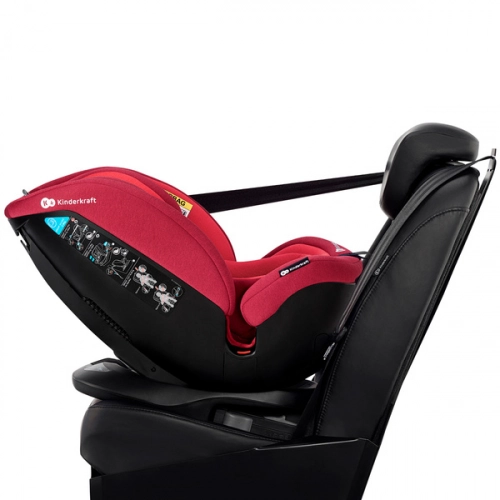 Kinderkraft Xpedition 360 Red Bērnu autosēdeklis 0-36 kg