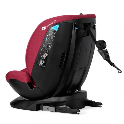 Kinderkraft Xpedition 360 Red Bērnu autosēdeklis 0-36 kg