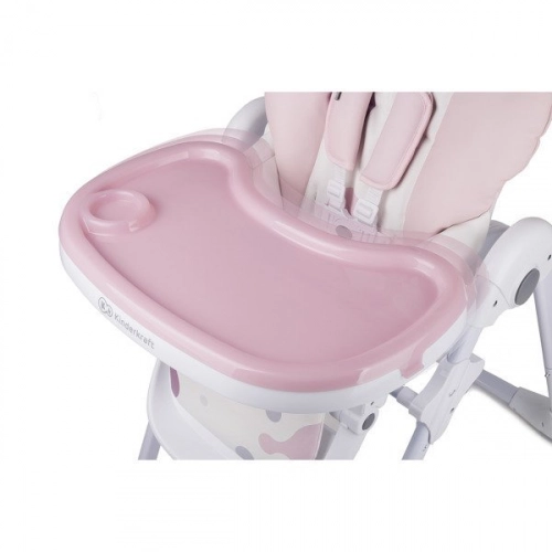 KinderKraft Yummy Pink Barošanas krēsls