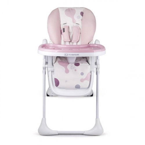 KinderKraft Yummy Pink Barošanas krēsls
