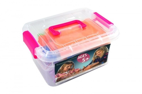 Kinētiskais smiltis 1 kg smilšu kastē + 8 formiņas l20080