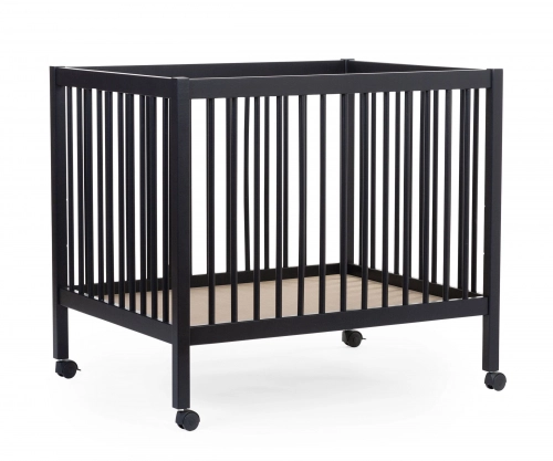 Koka manēža sētiņa Childhome Playpen 97 Wood Black