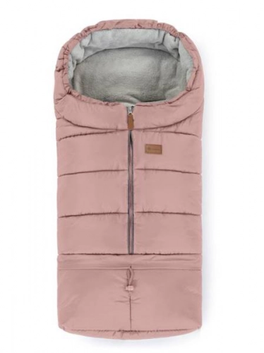 Komplekts: Ratu guļammaiss Petite&Mars Jibot + Mufta cimdi ratiem Jasie Dusty Pink