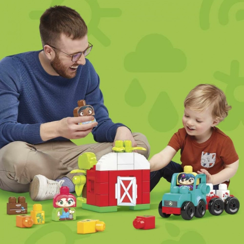 Конструктор Fisher Price Mega Bloks Green Town Grow & Protect Farm HDL07