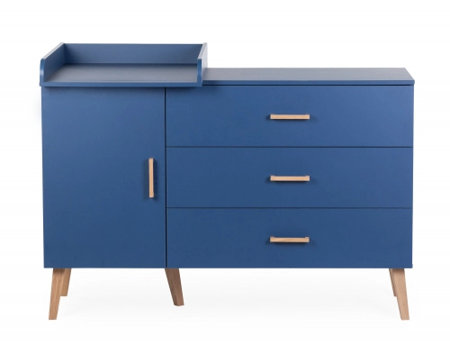 Комод c пеленальным столиком Childhome Bold Blue