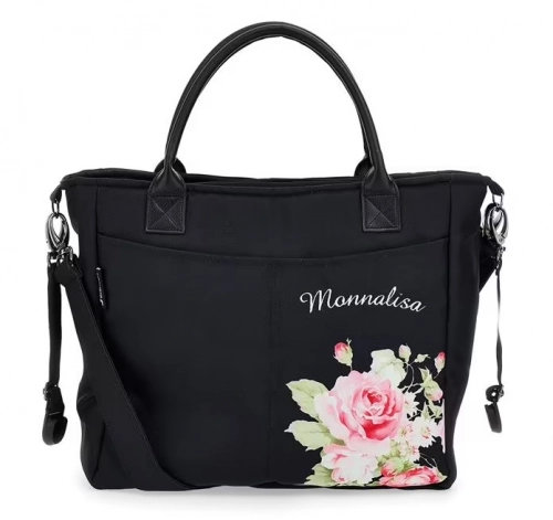 Leclerc Baby Monnalisa Deep Black Cумка для коляски