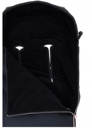 Leclerc Baby Monnalisa Footmuff Deep Black Kāju pārsegs ratiem