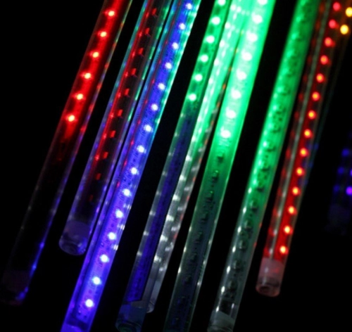 Рождественская 8 LED гирлянда 5 m Метеоритный дождь 2022 Multicolor 50 сm