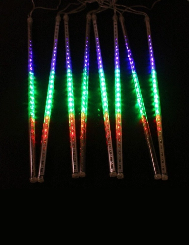 Рождественская 8 LED гирлянда 5 m Метеоритный дождь 2022 Multicolor 50 сm