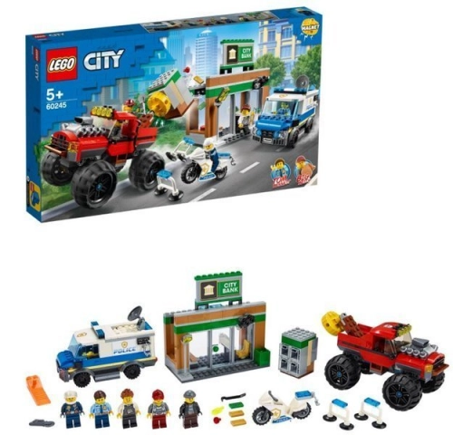 LEGO 60245 City Police Ограбление полицейского монстр-грузовика