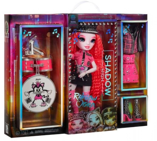 Lelle MGA Rainbow HIGH Vision Shadow lelle Mara Pinkett 29 cm