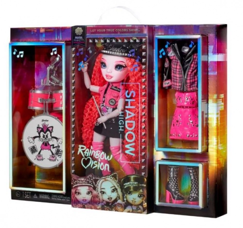 Lelle MGA Rainbow HIGH Vision Shadow lelle Mara Pinkett 29 cm