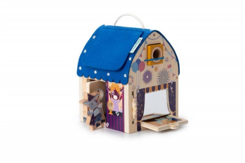 Lilliputiens House Shape Sorter Illusionist's Discovery House Iluzionistā māja