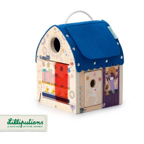 Lilliputiens House Shape Sorter Illusionist's Discovery House Iluzionistā māja