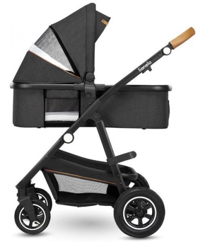 Lionelo Amber Детская коляска 3 в 1 Grey Graphite