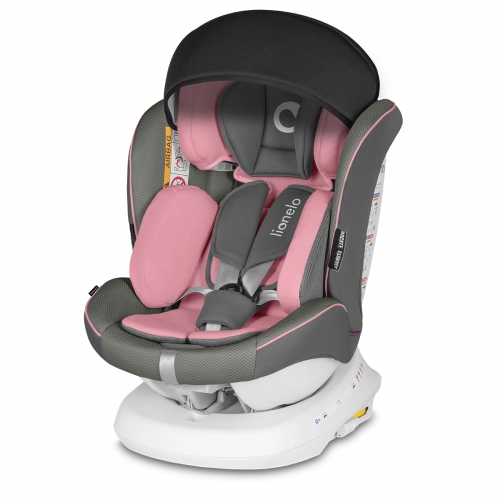 Lionelo Bastiaan One 360 Pink Baby Bērnu autosēdeklis 0-36 kg