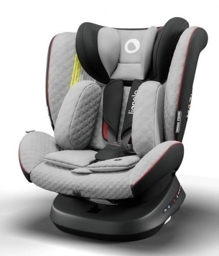 Lionelo Bastiaan One 360 Grey Stone Black Bērnu autosēdeklis 0-36 kg