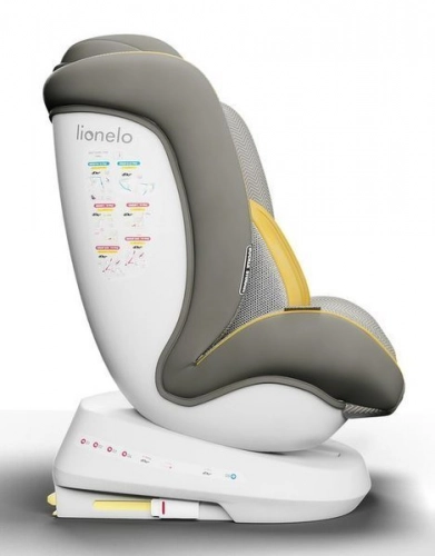 Lionelo Bastiaan One 360 Yellow Mustard Bērnu autosēdeklis 0-36 kg