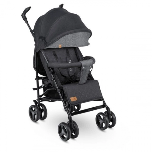 Lionelo Irma Black/Dark Grey Sporta ratiņi