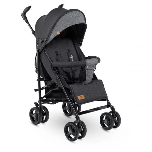 Lionelo Irma Black/Dark Grey Sporta ratiņi
