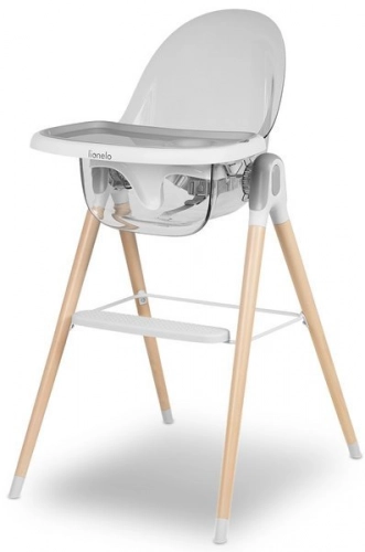 Lionelo Maya White oiled 2 in 1 Стульчик для кормления