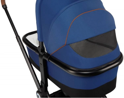 Lionelo Mika Blue Navy Bērnu rati 2in1