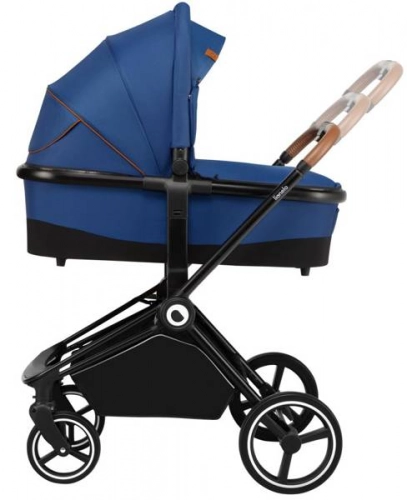 Lionelo Mika Blue Navy Bērnu rati 2in1