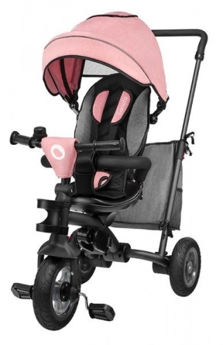 Lionelo Tris Candy rose Grey Bērnu trīsritenis