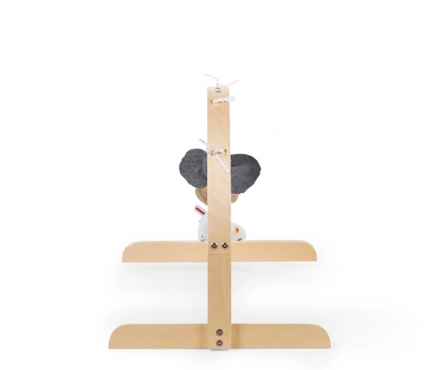 Loks Aktivitātes paklājam Childhome Universal Round Wood Natural