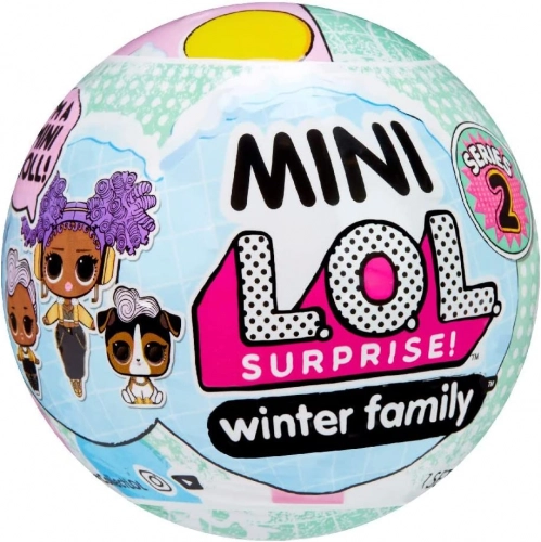 LOL MGA Surprise Mini Winter Family Asst Pārsteiguma lelle