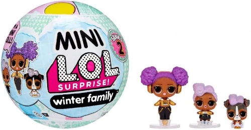 LOL MGA Surprise Mini Winter Family Asst Pārsteiguma lelle
