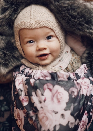 MAKASZKA Premium Night Flowers Guļammaiss ratiem 0-18m