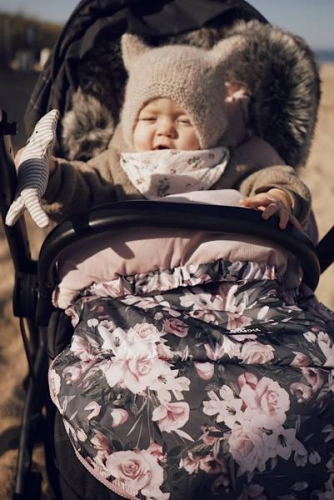 MAKASZKA Premium Night Flowers Guļammaiss ratiem 0-18m