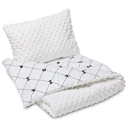 Maltex Lulu White Sega un spilvens 75x100 un 25x37 cm