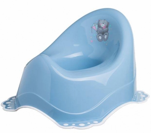 Maltex SET Bear blue Komplekts: Pakāpiens-paliktnis + Naktspodiņš + Poda vāka mazinātājs
