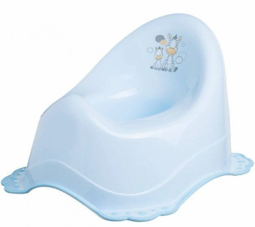 Maltex SET Zebra Blue Komplekts: Pakāpiens-paliktnis + Naktspodiņš + Poda vāka mazinātājs