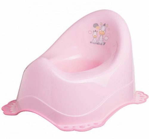 Maltex SET Zebra Pink Komplekts: Pakāpiens-paliktnis + Naktspodiņš + Poda vāka mazinātājs