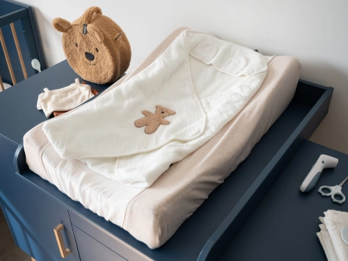 Матрас для пеленальной поверхности 70x50 Childhome Teddy Jersey / Muslin