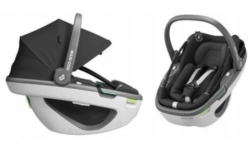 Maxi Cosi Coral Essential black Bērnu autosēdeklis 0-13 kg + FamilyFix3 bāze