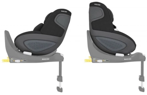 Maxi Cosi Pearl 360 Authentic black Детское автокресло 0-18 кг + Familyfix база