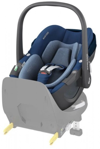 Maxi Cosi Pebble Essential blue Bērnu autosēdeklis 0-13 kg + Familyfix 360 bāze