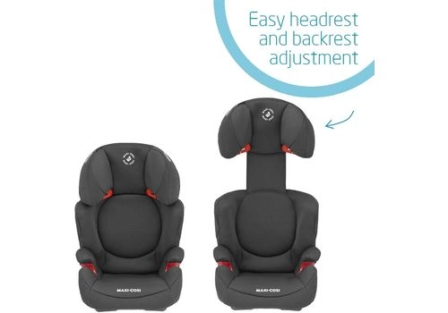 MAXI COSI Rodi XP Fix Basic Black Bērnu autosēdeklis 15-36 kg